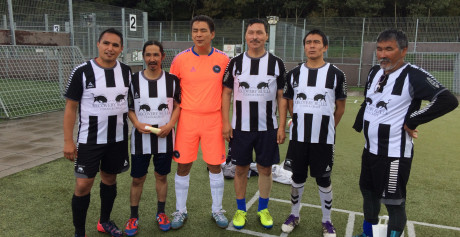 Et fodboldhold fra KRYDS CUP 2018