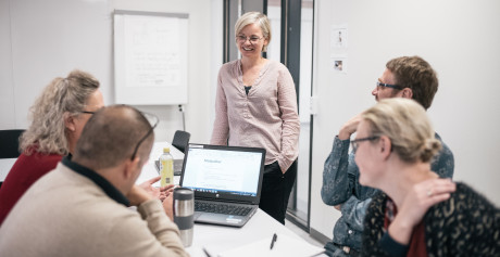 Studerende på UC SYD Efter- og videreuddannelse