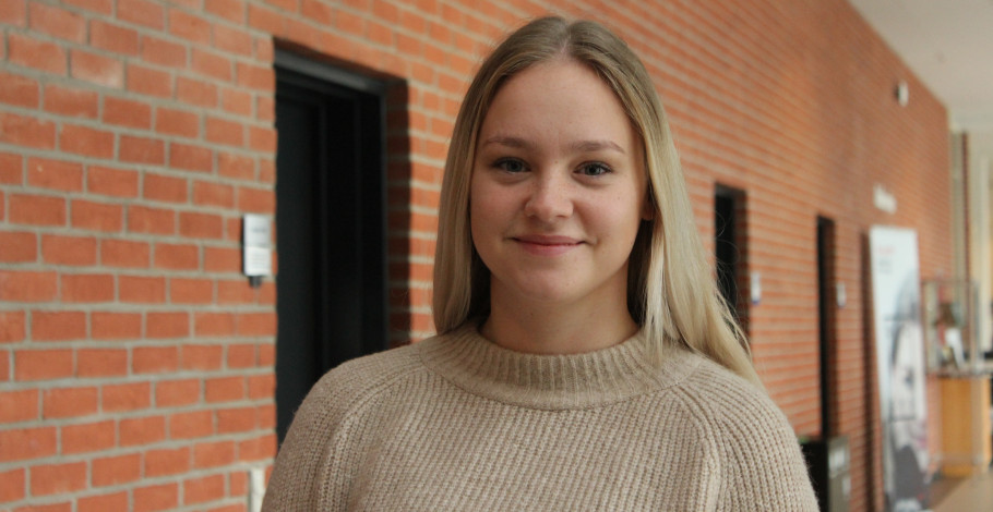 Frederikke, der er bioanalytikerstuderende