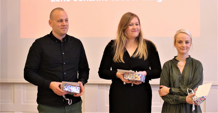 fysioterapeuter modtager udmærkelse