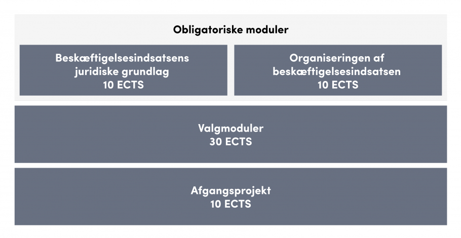 Oversigt over uddannelsens opbygning