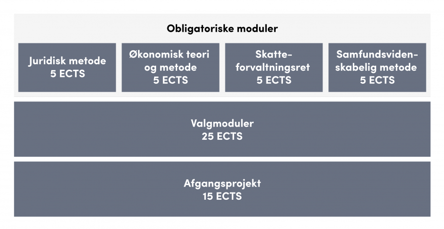 Oversigt over uddannelsens opbygning