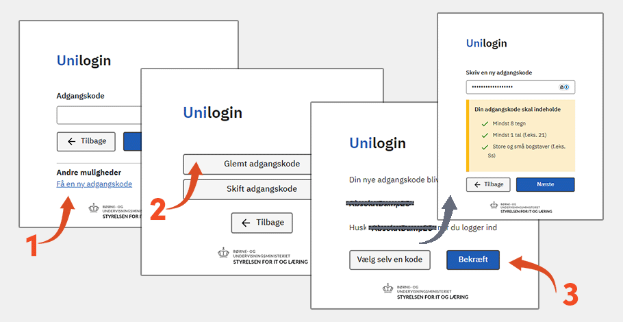 Få din Unilogin adgangskode med MitID