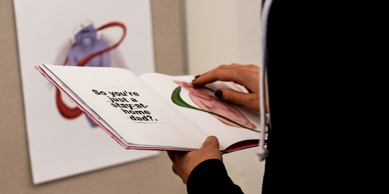 Visuelt materiale fra uddannelsen i grafisk kommunikation