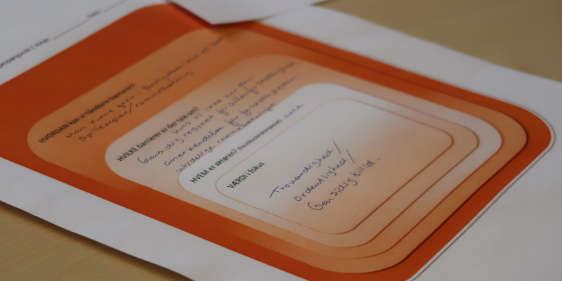 Værktøjerne i inklusionskompasset bliver testet